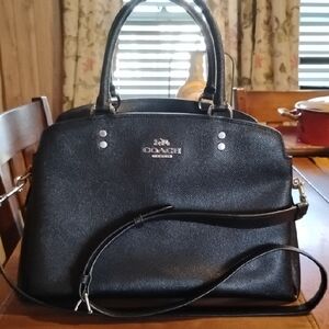 Coach Black Leather Crossbody